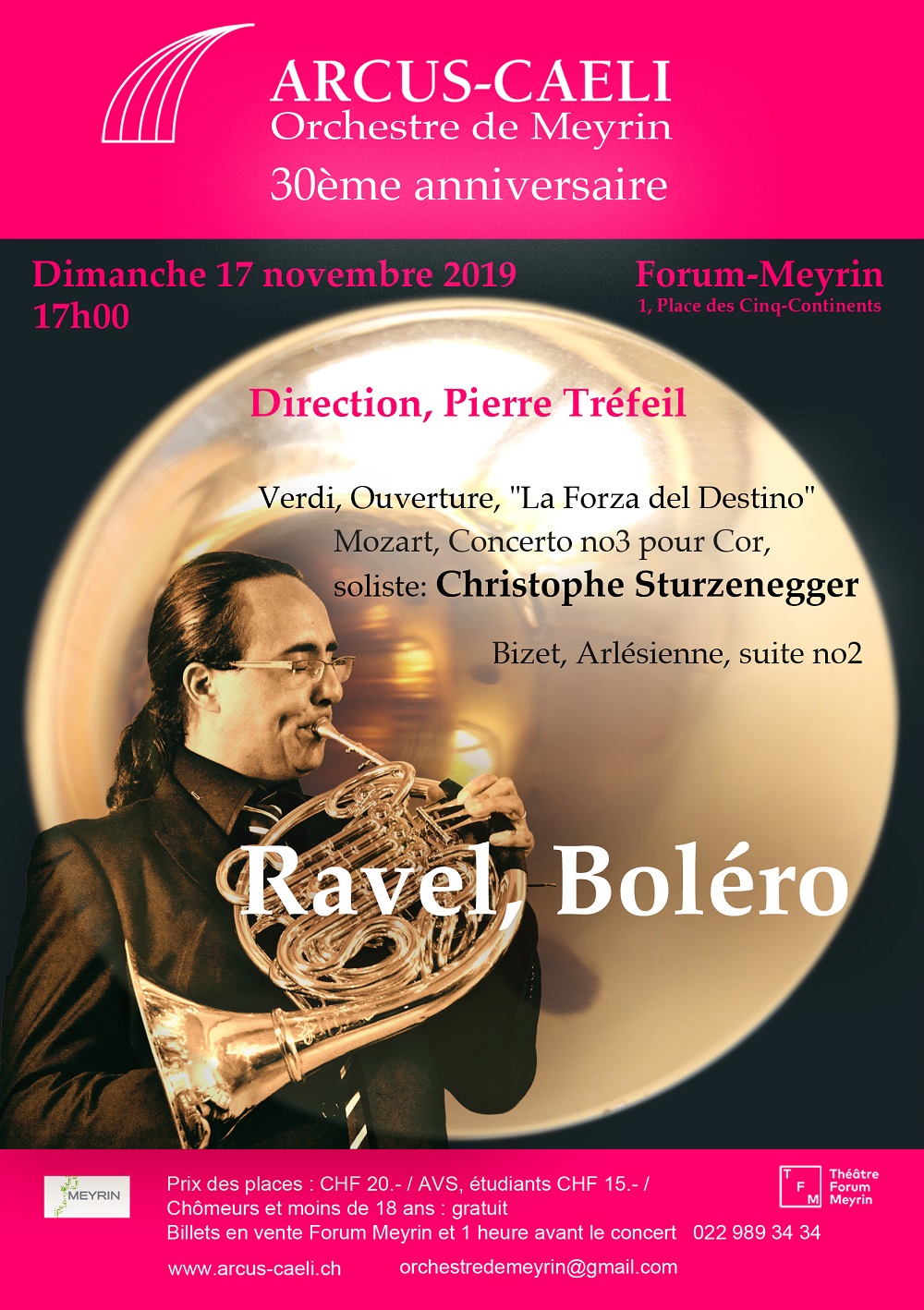30ème anniversaire orchestre Arcus-Caeli
