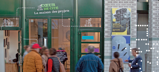 Café Cœur de cité - La maison des projets