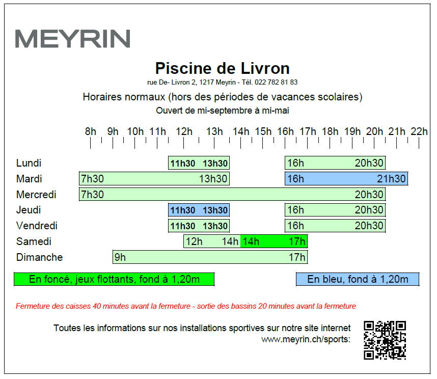 horaires Livron