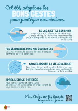 Bons usages baignades