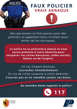 Arnaque faux policiers