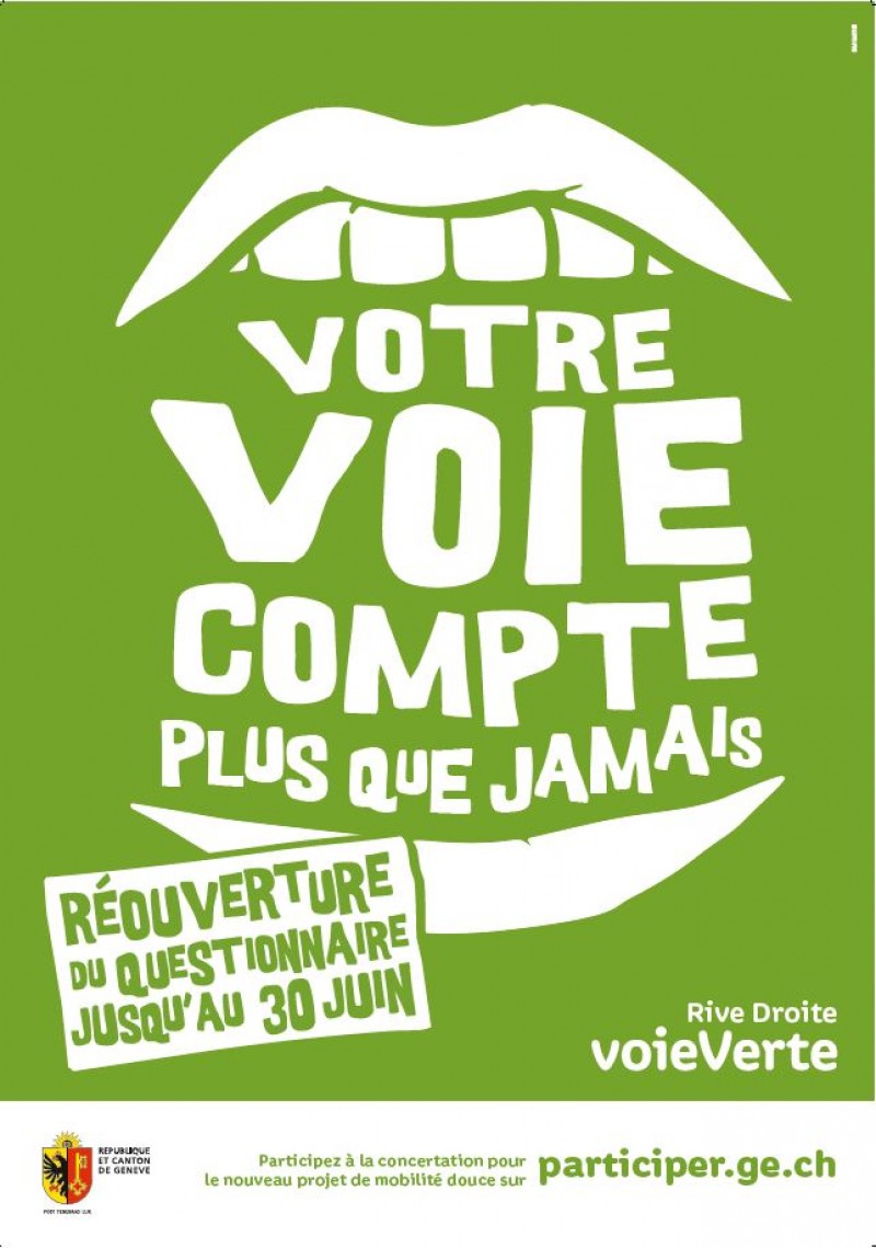 Voie verte rive droite