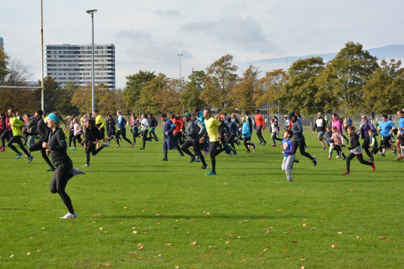 Entrainement course escalade