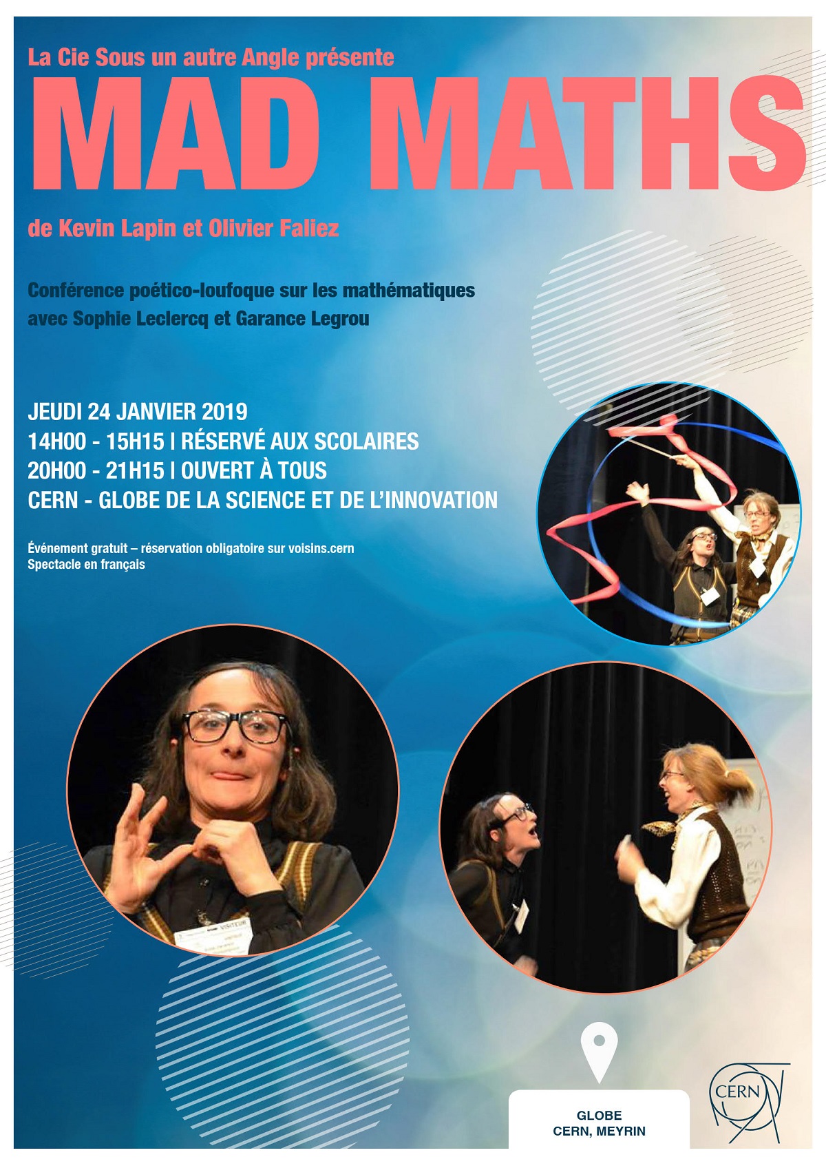 Conférence poético-loufoque sur les mathématiques Mad Maths
