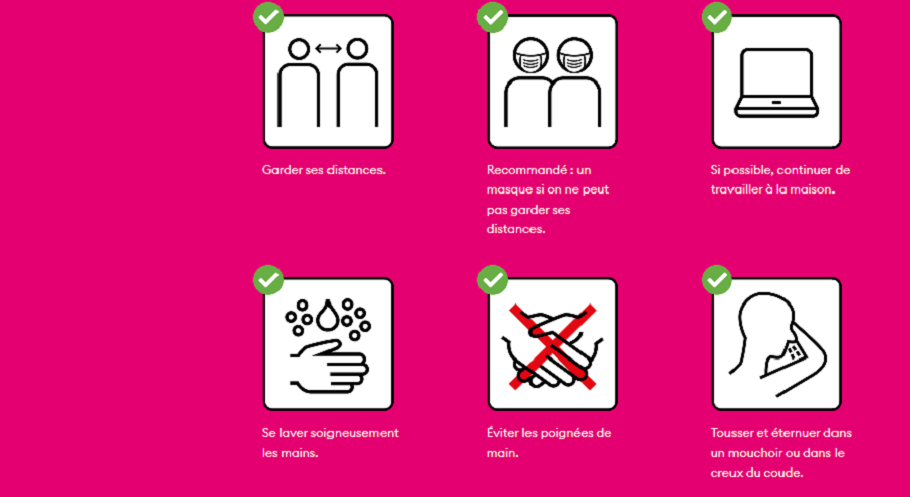 Informations Coronavirus