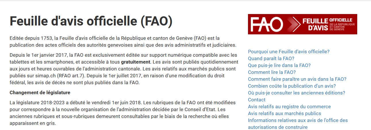 Requêtes déposées en 2023