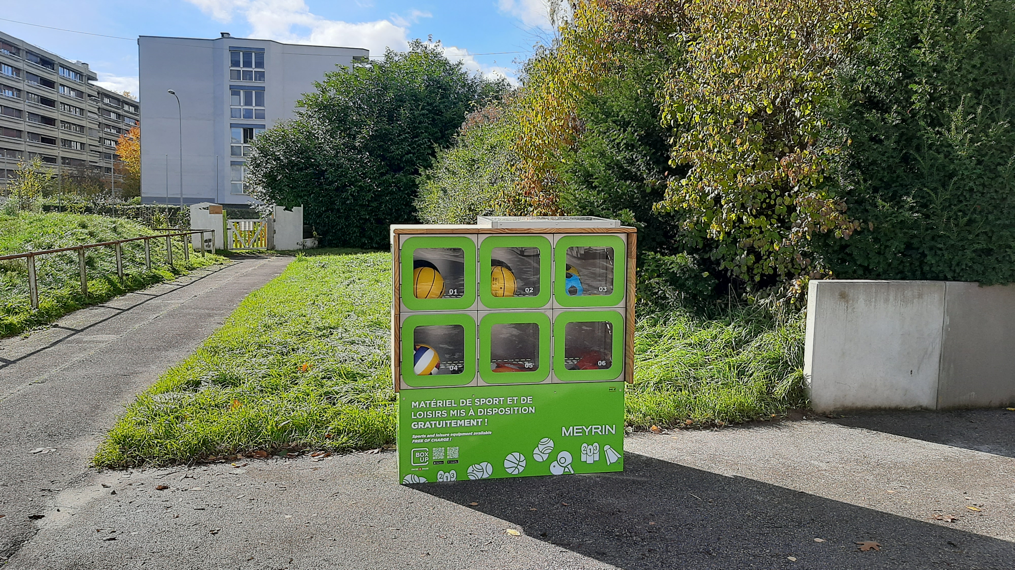 Matériel de sport et de loisirs en accès libre