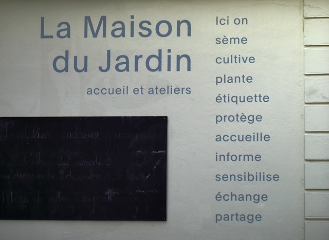 La maison du jardin