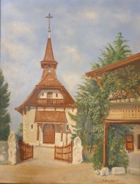 peinture Chapelle protestante