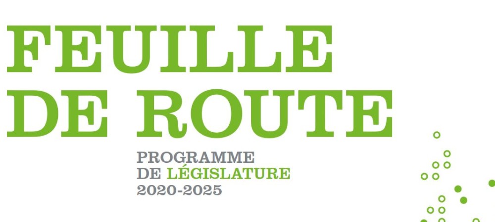 Publication de la Feuille de route de la législature 2020 - 2025