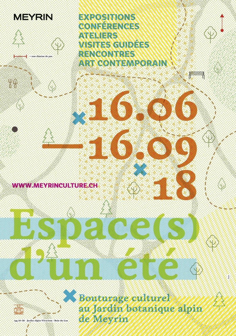 Espaces d'un été affiche