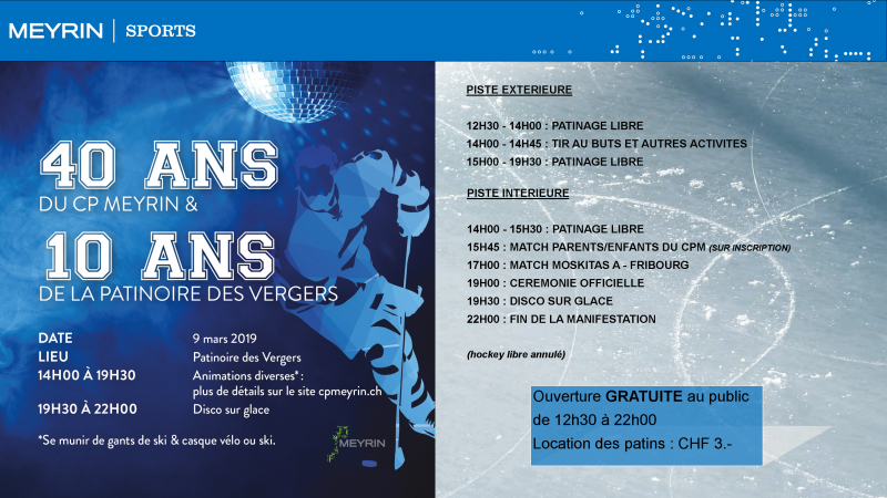40 ans CP Meyrin