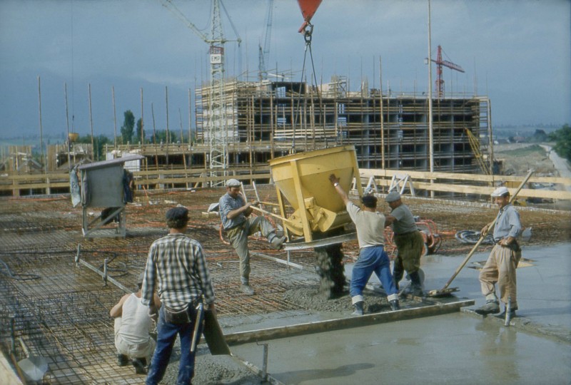 Construction Cité 1960-61@W.Rutz AHVM