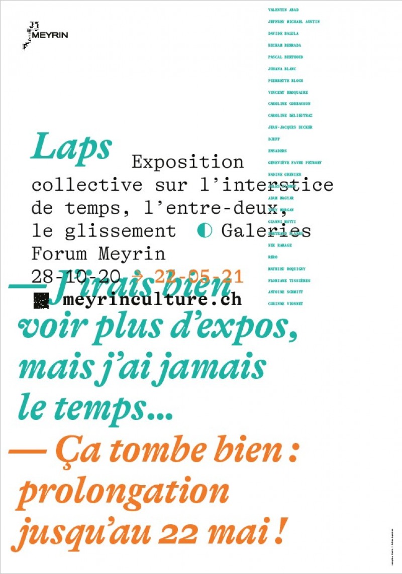 Affiche expo Laps prolongation