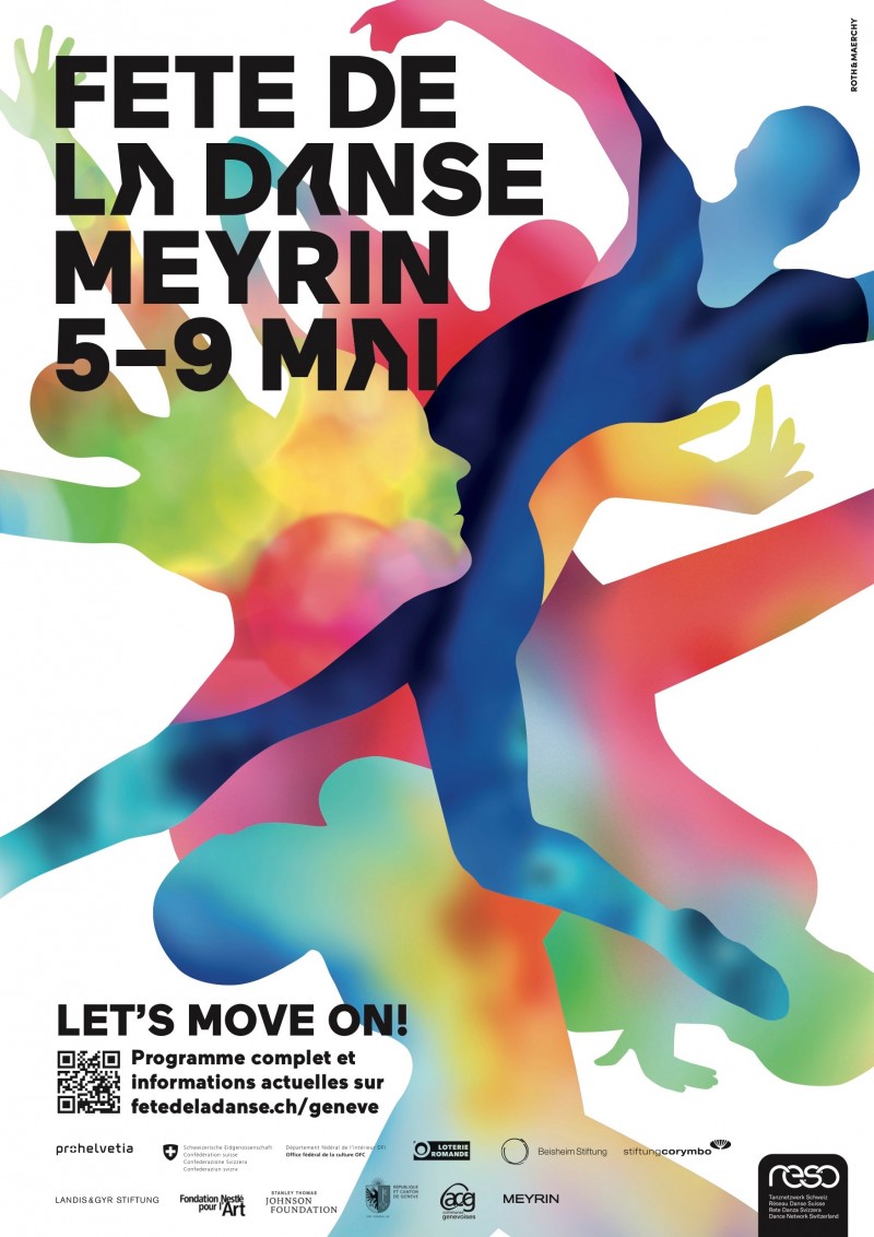 Affiche fête de la Danse Meyrin 2021