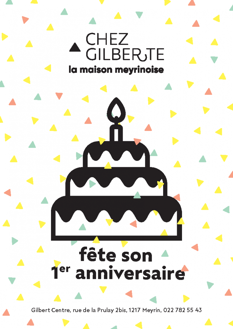 Chez Gilberte fête son 1er anniversaire