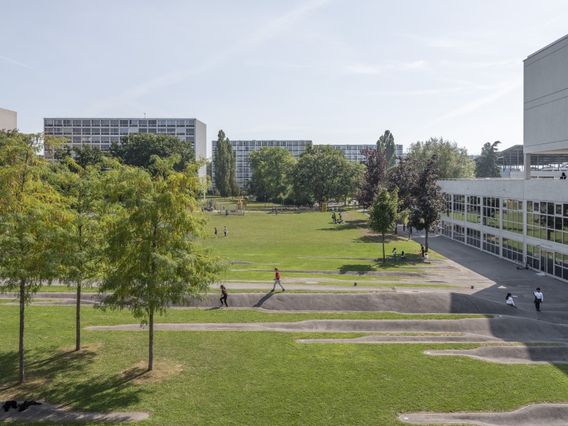 Visite de la cité satellite de Meyrin