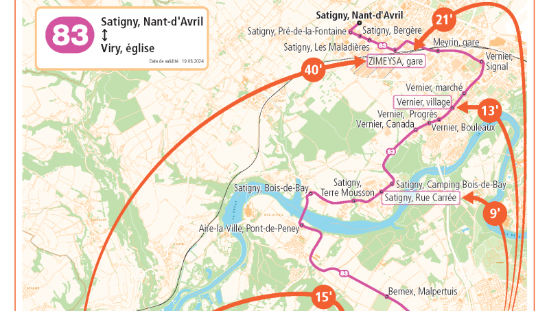 Ligne TPG 83
