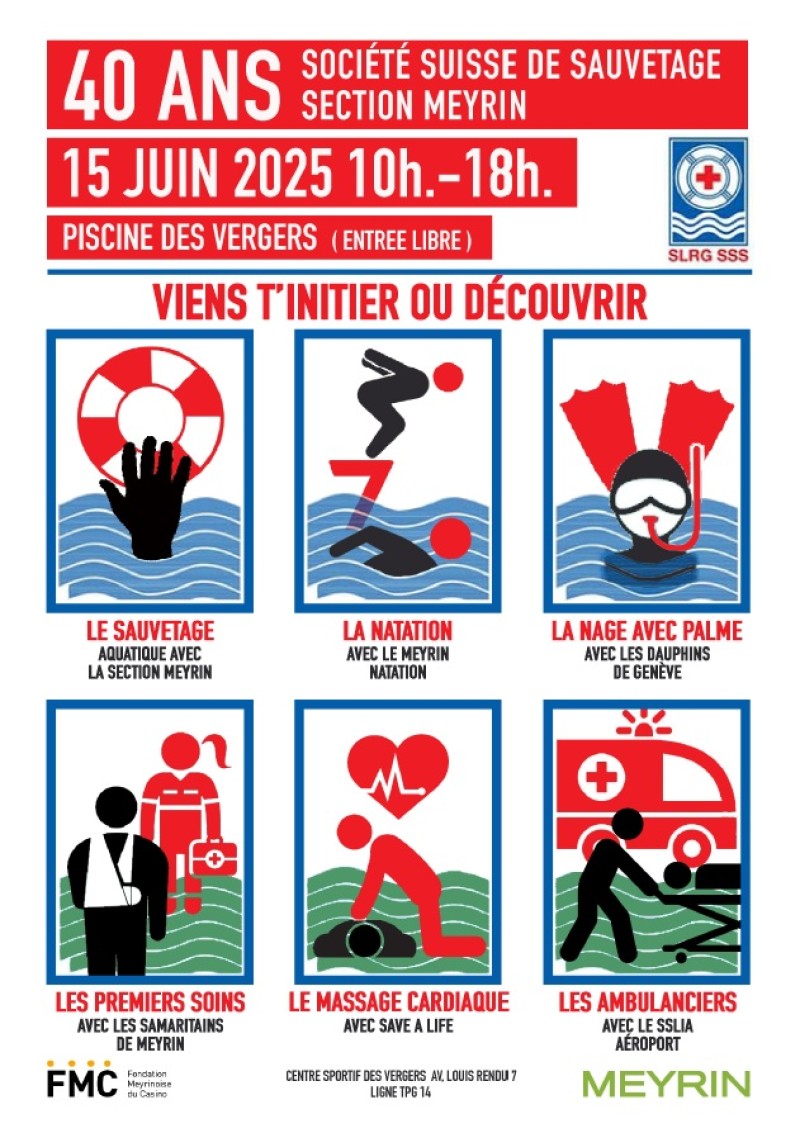 40 ans - Célébration de la Société Suisse de Sauvetage