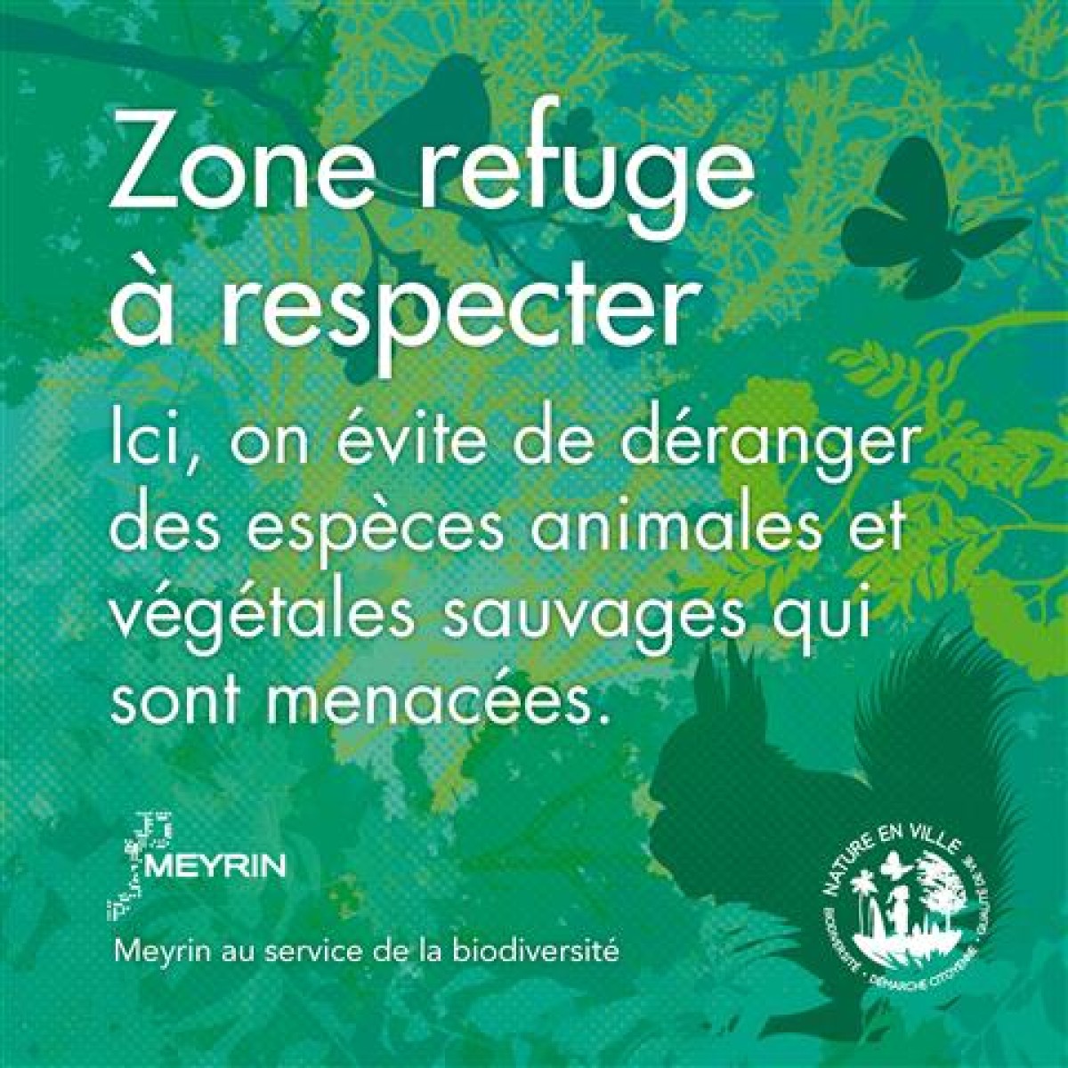 Zone refuge à respecter