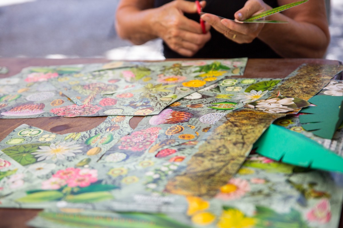 Masques de l'atelier OST (c) Daisy Kim Tieu